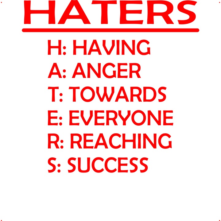 Sticker auto hater dictionar, Cri Flo, Culoare Rosu, Marime 21 cm