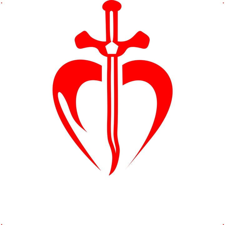 Sticker auto inima franta, Cri Flo, Culoare Rosu, Marime 21 cm