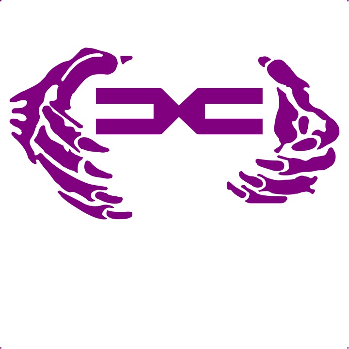 Sticker auto gheare audi sticker auto, Cri Flo, Culoare Mov, Marime 21 cm