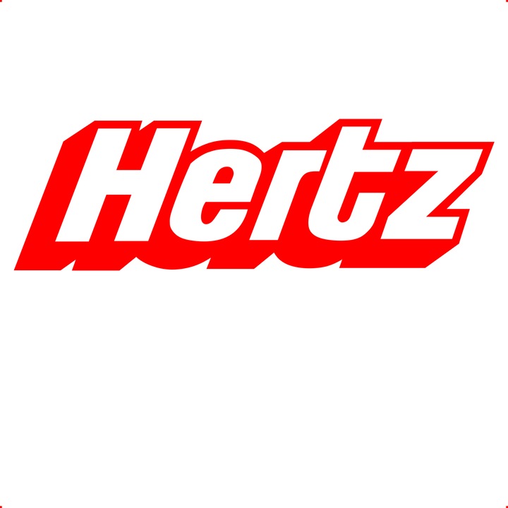 Sticker auto hertz, Cri Flo, Culoare Rosu, Marime 21 cm