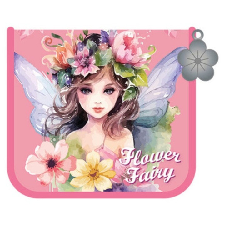 Portofel dama flower fairy, STNUX, multicolor