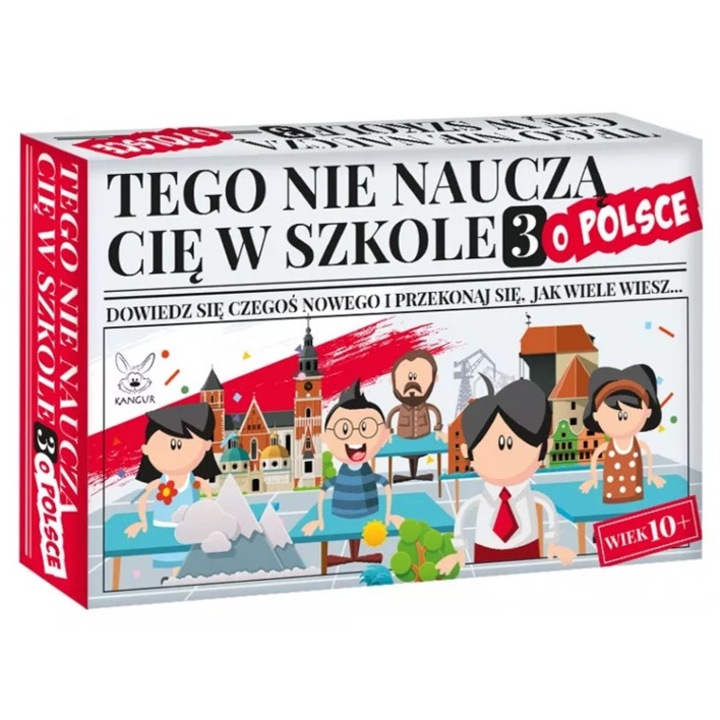 Ezt nem tanítják az iskolában 3, társasjátékok, 54 kártya, 162 kérdés, többszínű