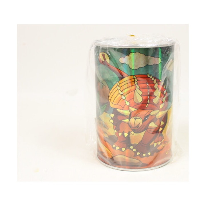 Метална касичка с динозавър, декоративни аксесоари, 1008822, многоцветна