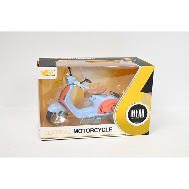 Trotineta inny HXFC88, 2 roti, alb/negru, 16cm