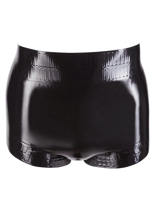 Chiloti barbati, Late X, Latex, Negru, 2XL INTL