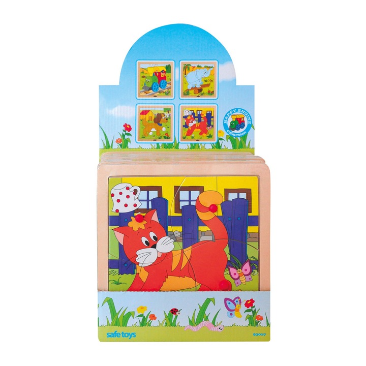 Fa kirakó - Különböző képek (4 darabos)