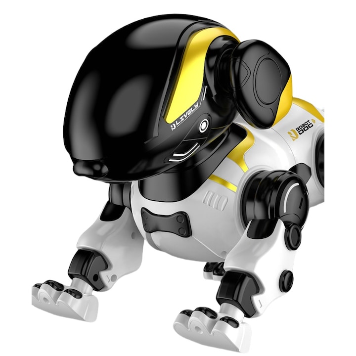 Caine Robot AI Inteligent - Programabil, Danseaza, Control Vocal + Telecomanda - Jucarie Educativa