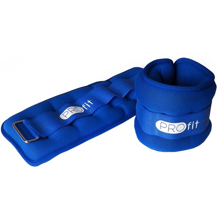 Greutati fitness PROfit, Evolution, 2x0,75 kg, albastru