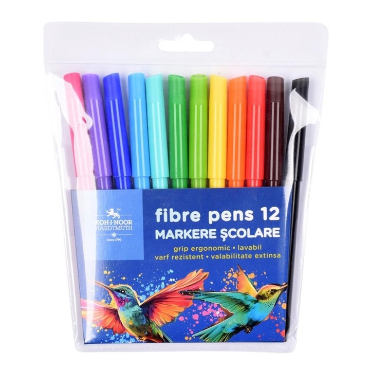 Carioci Colibri, 12 Culori, Koh-I-Noor