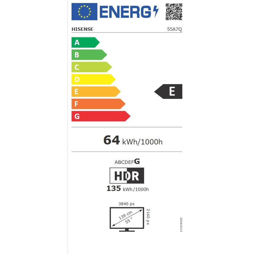 Smart TV Hisense 55A7Q 4K Ultra HD 55" LED HDR D-LED