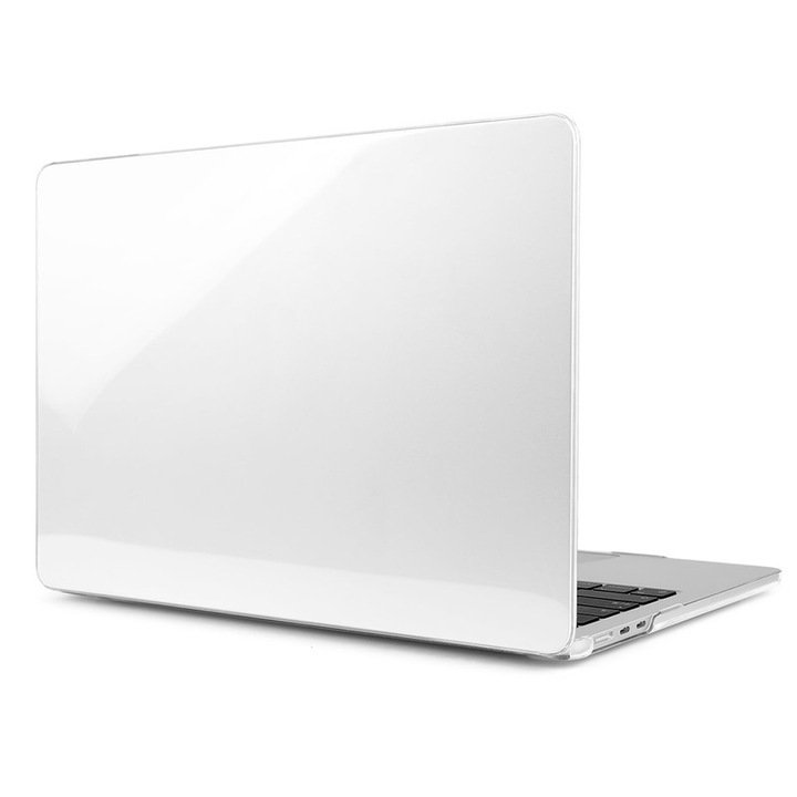 MacBook hard shell tok, kompatibilis a 13 hüvelykes MacBook Air (2025, 2024, 2023, 2022) M4 A3240, M3 A3113, M2 A2681 verziókkal, merev kristály védőtok, kompatibilis a 13,6 hüvelykes MacBook Air-rel, átlátszó
