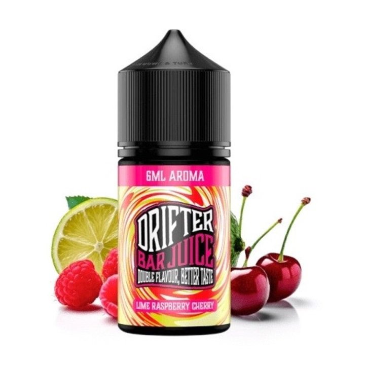 Aroma Longfill Tigara Electronica Drifter Bar, 6ml - Lime Raspberry Cherry