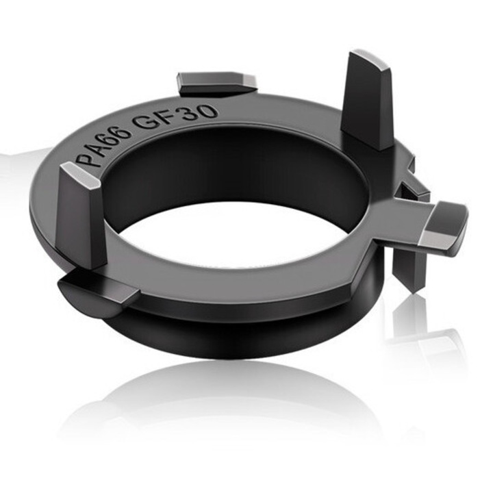 Suport bec auto, ERATO, pentru LED H7, Negru