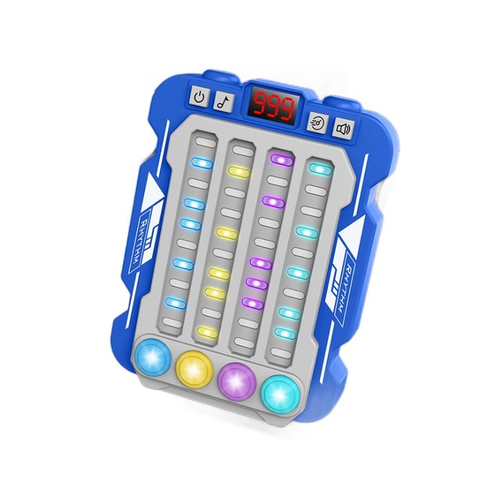 Consola de Jocuri Educative – Jocuri de Dans, Lupte Multiplayer si Rezolvare de Provocari pentru Copii (Pentru Relaxare si Distractie)albastru