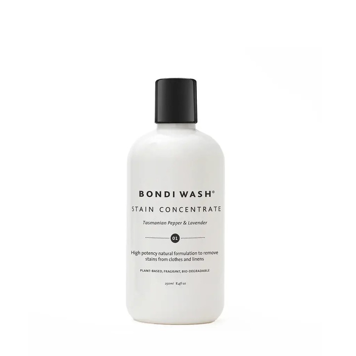 Solutie concentrata premium pentru indepartare pete Bondi Wash, Tasmanian Pepper & Lavender, pentru toate tipurile de material, contine ingrediente naturale, biodegradabile, non-toxic, fabricat in Australia, 250 ml