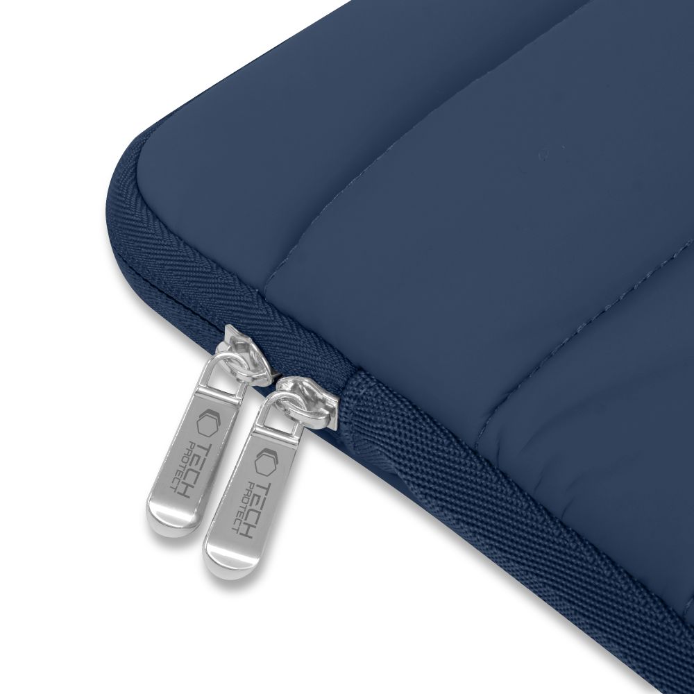 Husa TECH-PROTECT Fluffy compatibila cu laptop 15/16 inch Navy