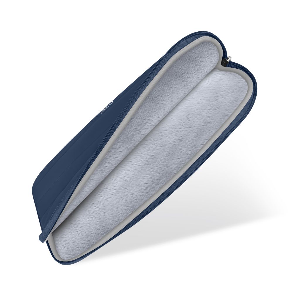 Husa TECH-PROTECT Fluffy compatibila cu laptop 15/16 inch Navy