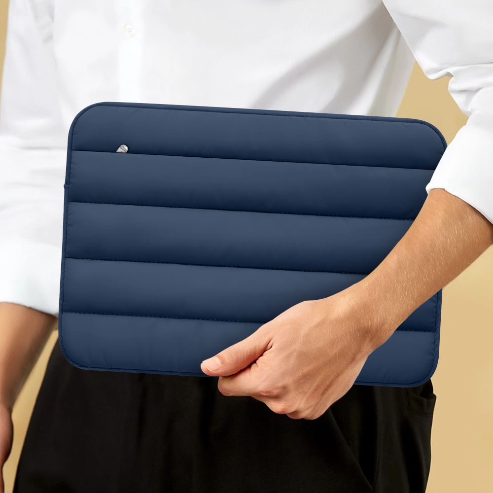 Husa TECH-PROTECT Fluffy compatibila cu laptop 15/16 inch Navy