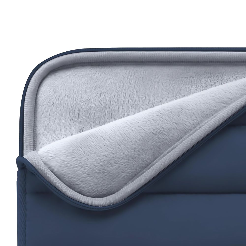 Husa TECH-PROTECT Fluffy compatibila cu laptop 15/16 inch Navy