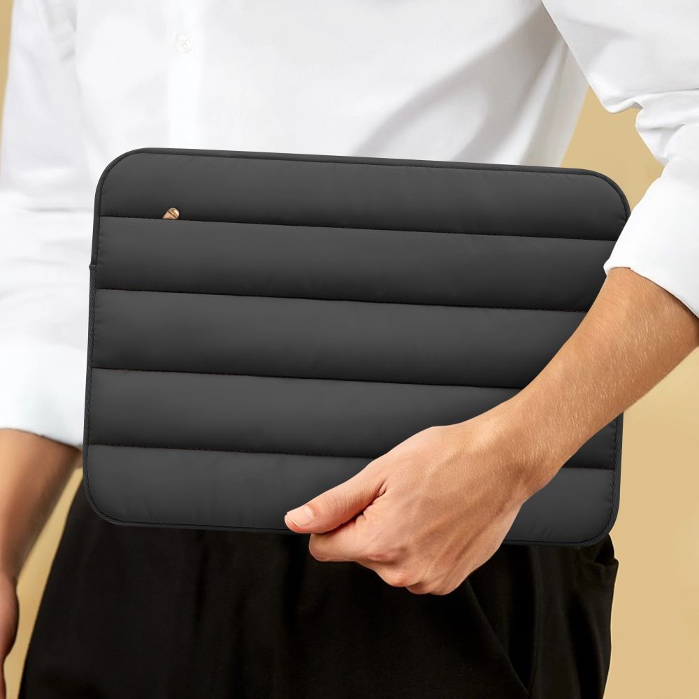 Husa TECH-PROTECT Fluffy compatibila cu laptop 15/16 inch Black