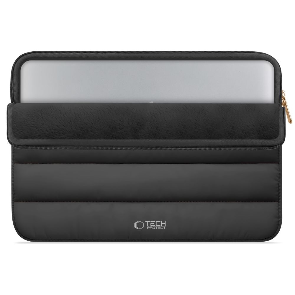 Husa TECH-PROTECT Fluffy compatibila cu laptop 15/16 inch Black