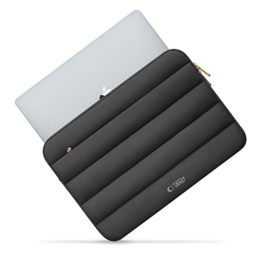 Husa TECH-PROTECT Fluffy compatibila cu laptop 15/16 inch Black