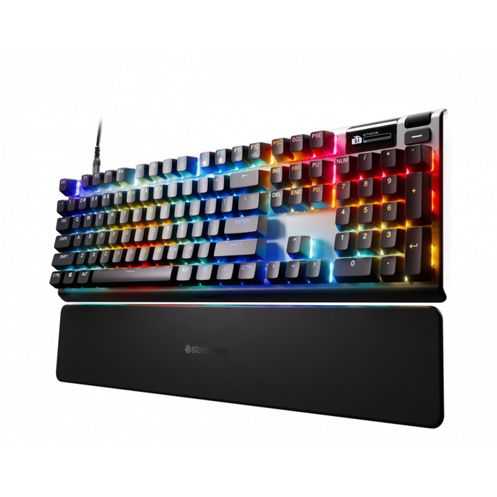 Механична Геймърскa клавиатура Steelseries Apex Pro Gen3 - US Layout