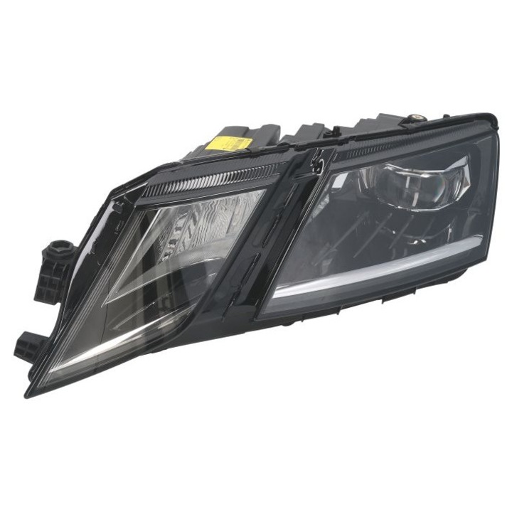Far stanga automat cu motor, LED, cu lumini de zi, cu lumini in curbe, cu LED, fara unitate de control pentru Skoda Octavia III 06.2016-11.2019