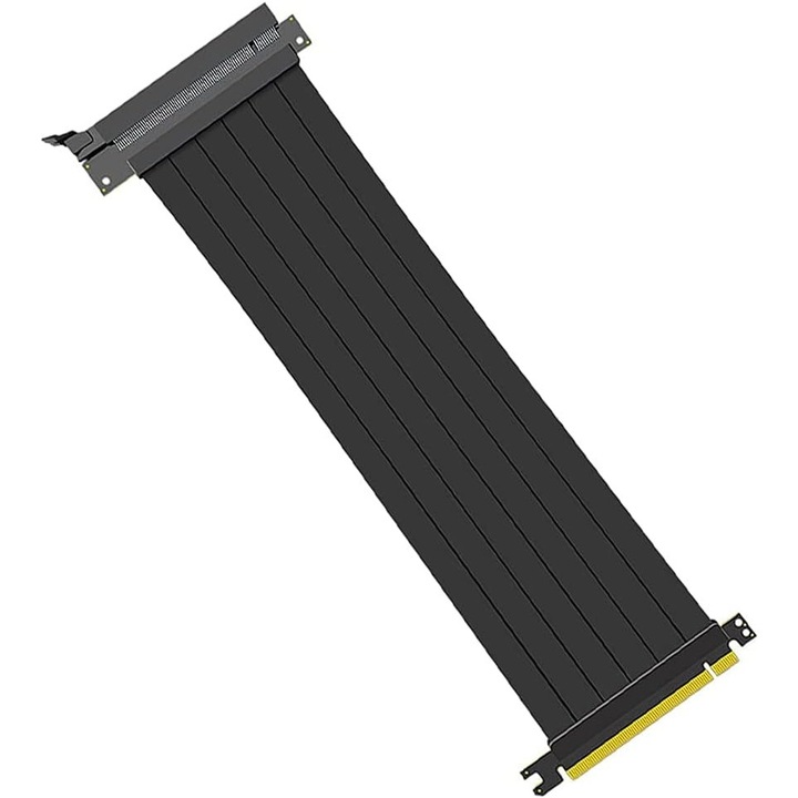 Кабел удължител PCIe 3.0 x16, 30см, гъвкав, многоцветен