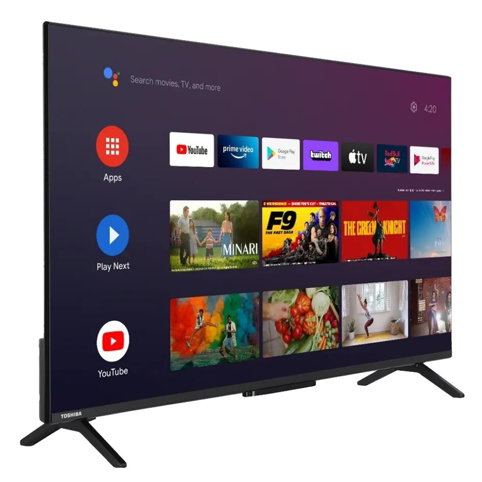 Televizor QLED Toshiba 127 cm 50" 50QA2363DG, Ultra HD 4K, Smart TV, WiFi, CI+