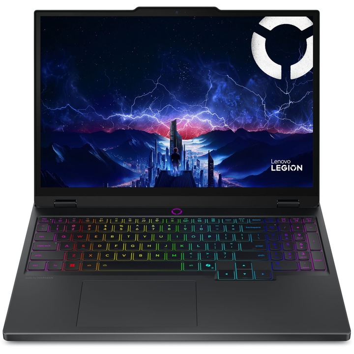 Лаптоп Lenovo Legion 5 15IRX10, 83LY007QBM.16GB, 15.1", Intel Core i7-13650HX (14-ядрен), NVIDIA GeForce RTX 5060 (8GB GDDR7), 16 GB 4800 MHz DDR5, Черен