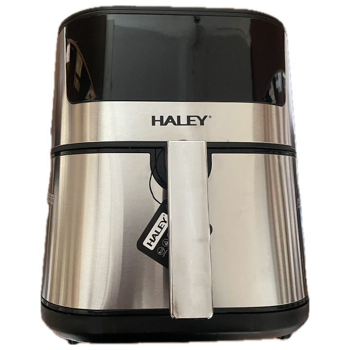 Friteuza cu aer cald HALEY 7L, 2000W, 8 programe, gri
