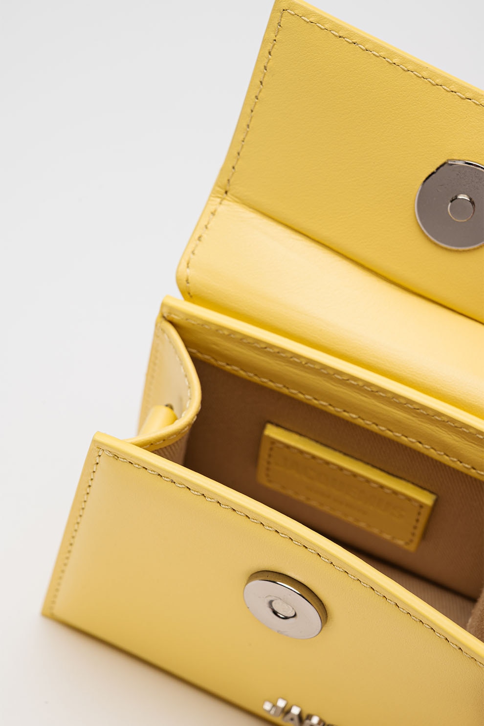 JACQUEMUS, Geanta crossbody mini Le Chiquito, Galben pai - eMAG.ro