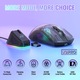 Mouse gaming ATTACK SHARK X2 Pro, 4000 DPI, iluminare RGB, negru, cu statie de incarcare, design ergonomic