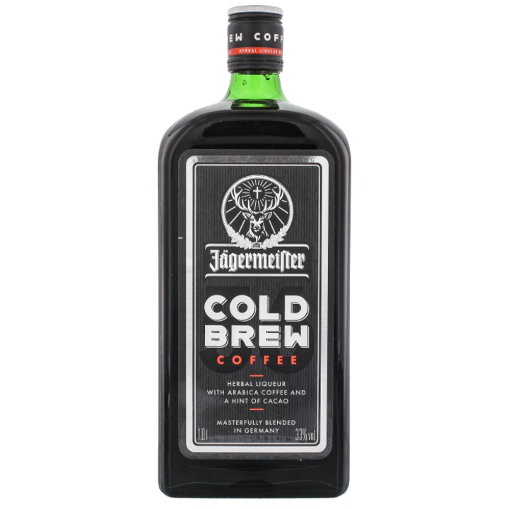 Jagermeister Cold Brew Coffee, 33%, 1l