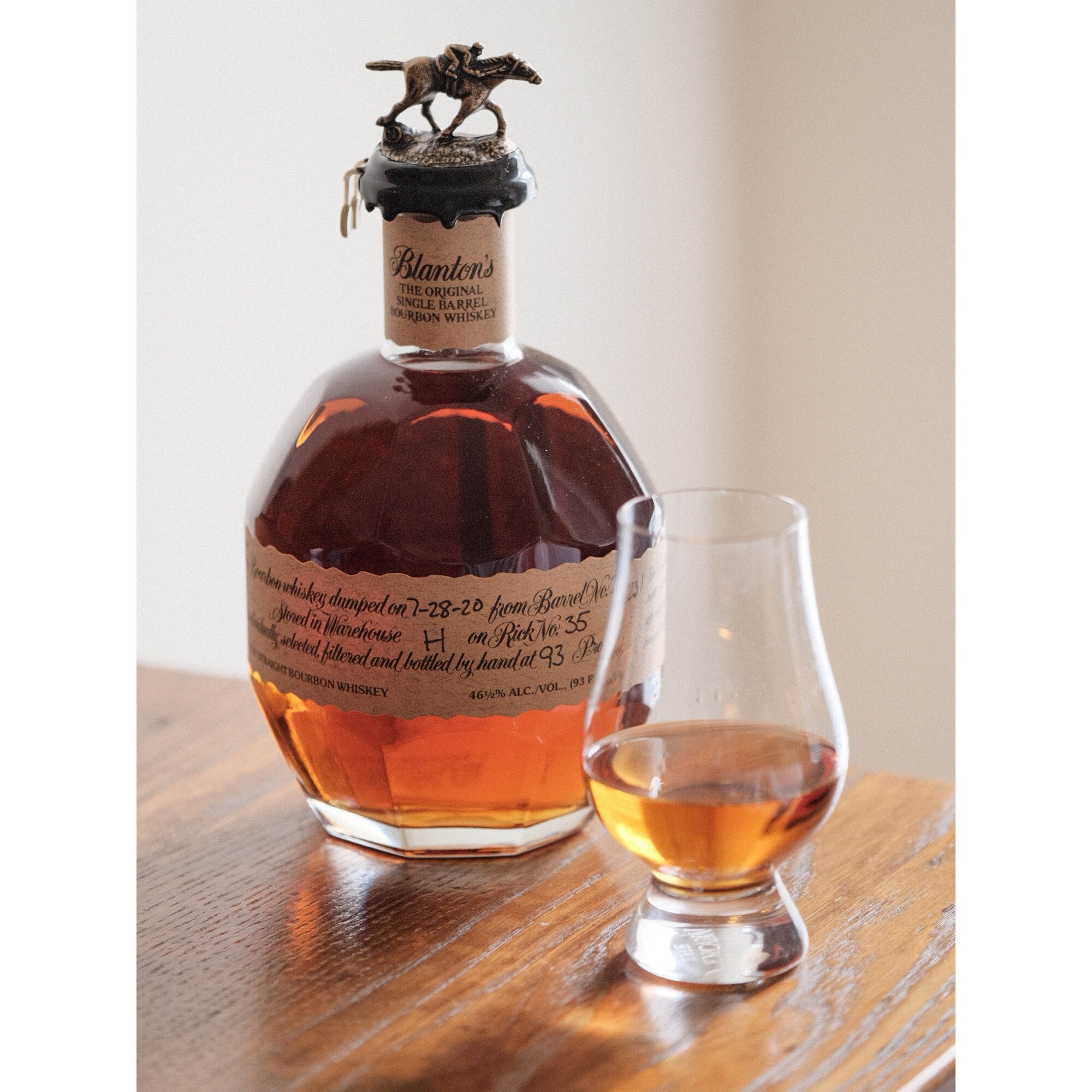 Whisky Blanton's Original, Single Barrel, Bourbon Whiskey