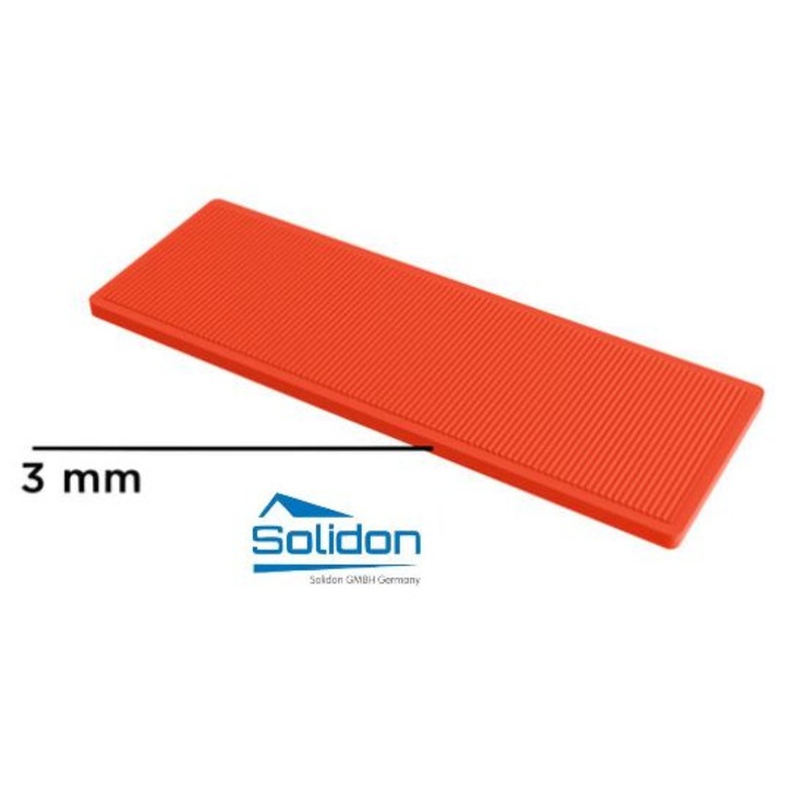 Set 100 buc, distantier termopane SOLIDON, 30mmx100mm, grosime 3mm