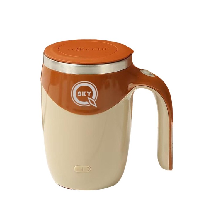 Cana termica electrica fara fir QSKY 130 000 RPM, LED, design compact, alimentare USB-C