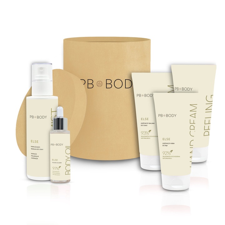 ELSE testkozmetikai készlet, többszínű, nagy