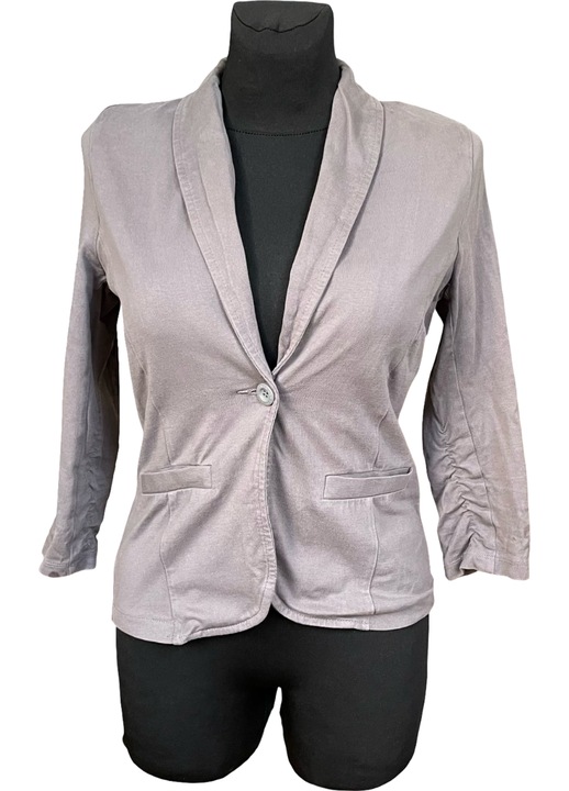 Tom Tailor női kabát, elegáns, szürke, 100% pamut, testhezálló szabású, S INTL