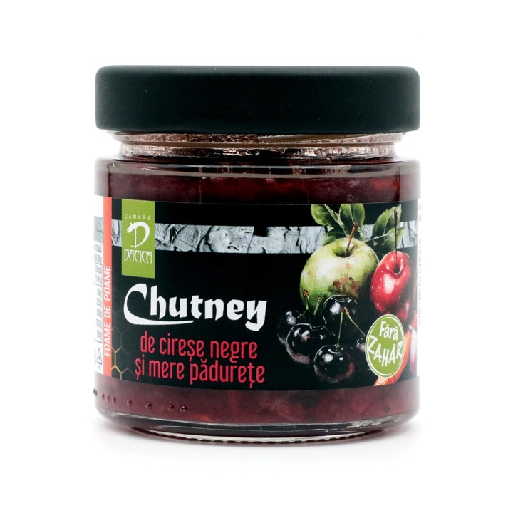 Chutney de cirese negre si mere padurete