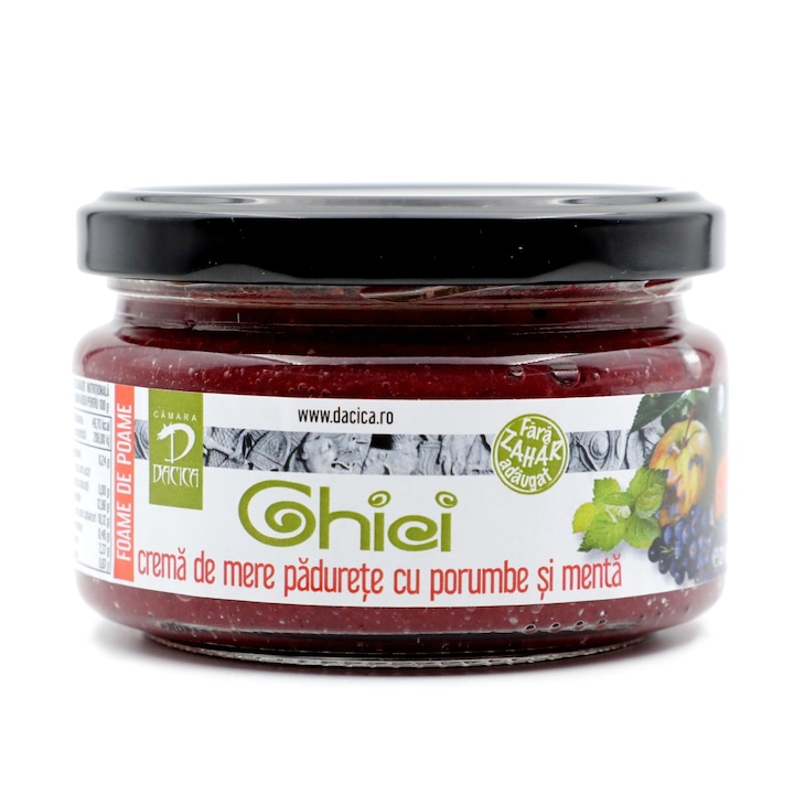 GHICI - Crema de mere padurete cu porumbe si menta