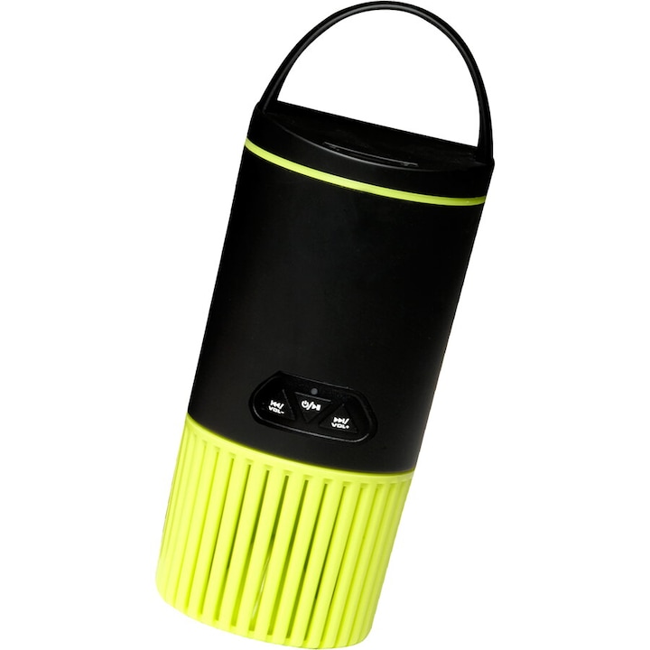 Boxă portabilă Denver BTS-51, Bluetooth, acumulator, alb