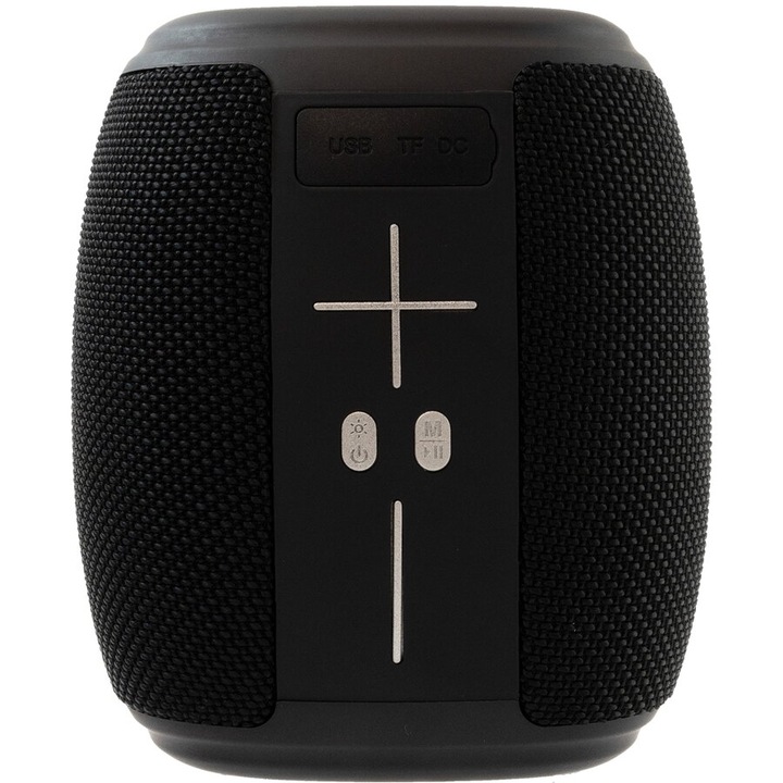 Boxa portabila GBT-888, 5W, 3.7V, 1200mAh, 10m, 45dB, Negru