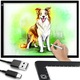 Plansa de desen A3, cu iluminare de fundal LED, Platforma Iluminata pentru desen, light pad, 3 niveluri de iluminare, USB, 47cm x 34, 5cm x 0, 4cm, pentru Transcriere Desene, Schite, Proiecte, Tatuaje si Radiografii, 3 Moduri de Iluminare negru SM-009