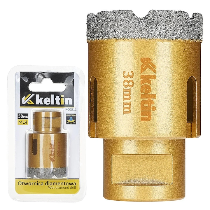 Carota diamantata 38 mm M14, Keltin K00511