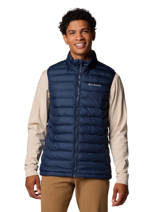 Férfi mellény, Columbia Powder Lite II Vest 2086974464, Sötétkék, M