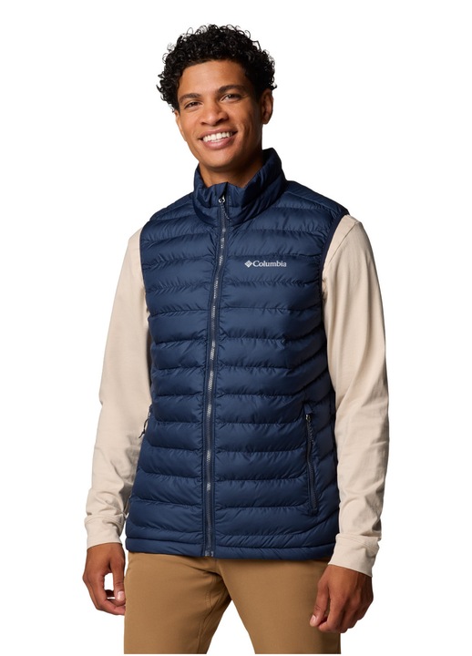 Férfi mellény, Columbia Powder Lite II Vest 2086974464, Sötétkék, M