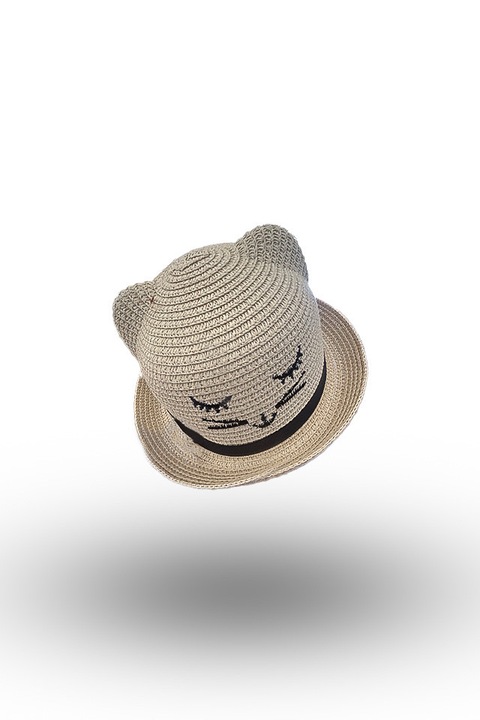 Macskamintás szalmakalap