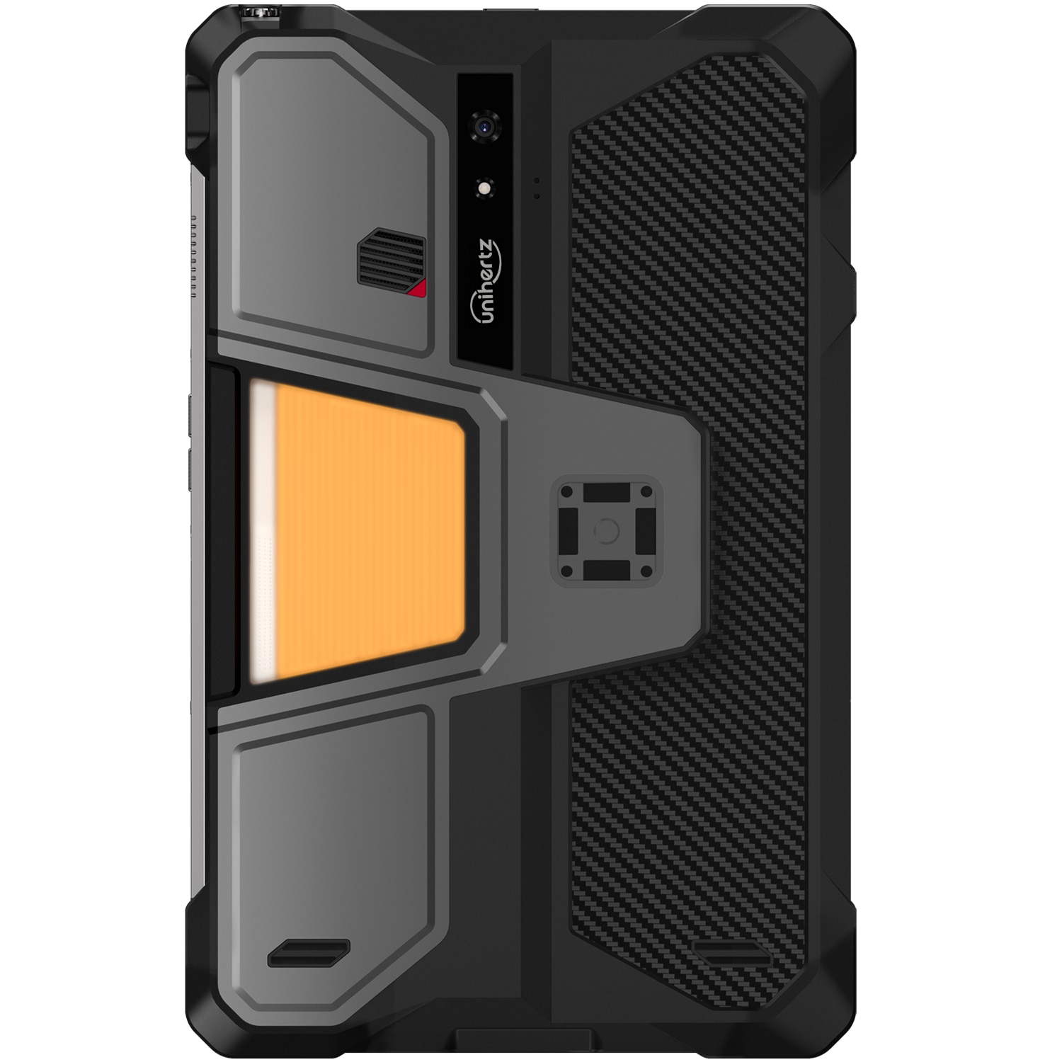 Tableta Unihertz TANK Pad, 5G, 11-inch 120Hz Full HD+, Octa-Core Dimensity 8200, 32GB RAM, 512GB, Wi-Fi, 21000mAh, 66W, 50MP, Stereo, Proiector Video DLP, Android 14